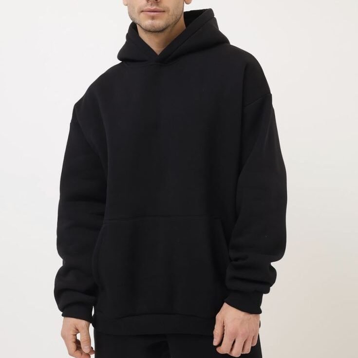 Black Basic Hoodie