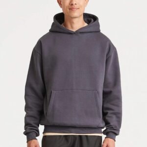 Grey Basic Hoodie