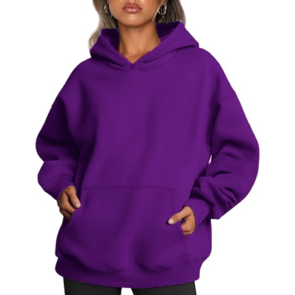 Purple Basic Hoodie