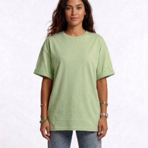Mint green Oversized unisex t-shirt