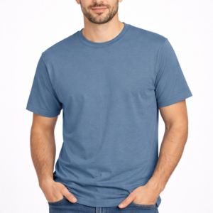 Regular Basic Blue T-shirt