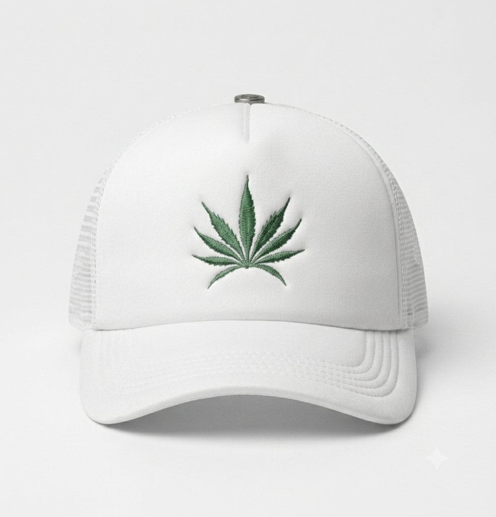 Weed White cap