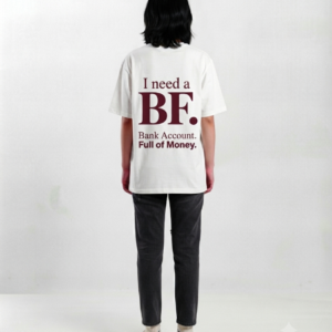 White Oversized Bank Full unisex t-shirt